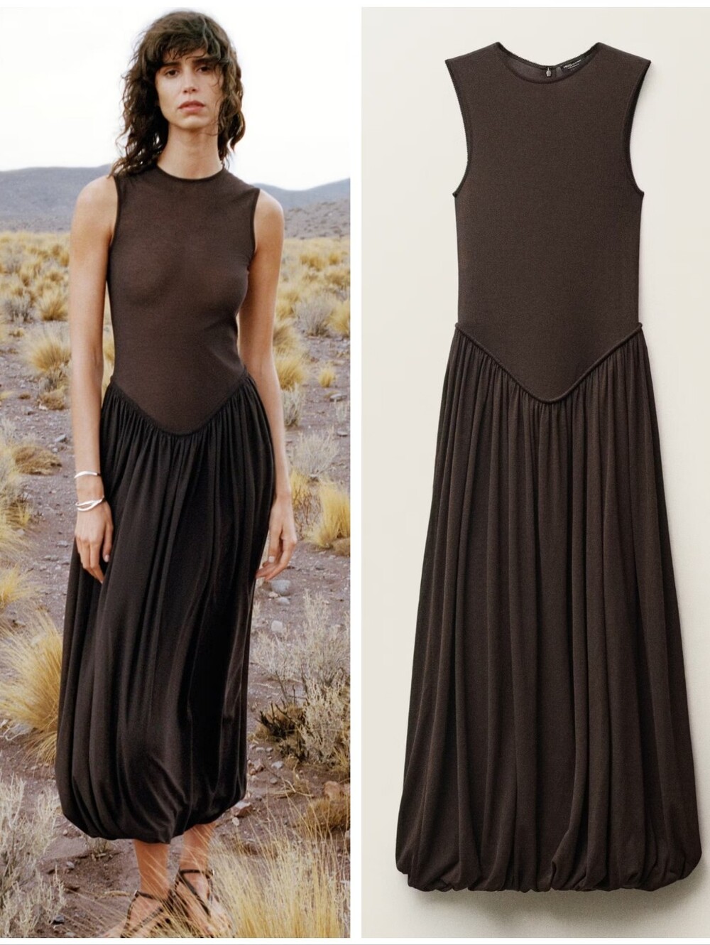 MANGO Selection Balloon Dress